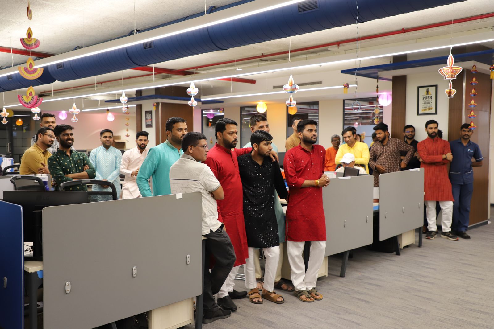 Celebração de Diwali na Parason 2